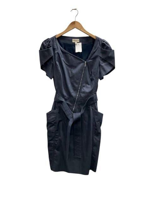 Preloved Karen Millen-Denim Dress-Size 6 - Image 4